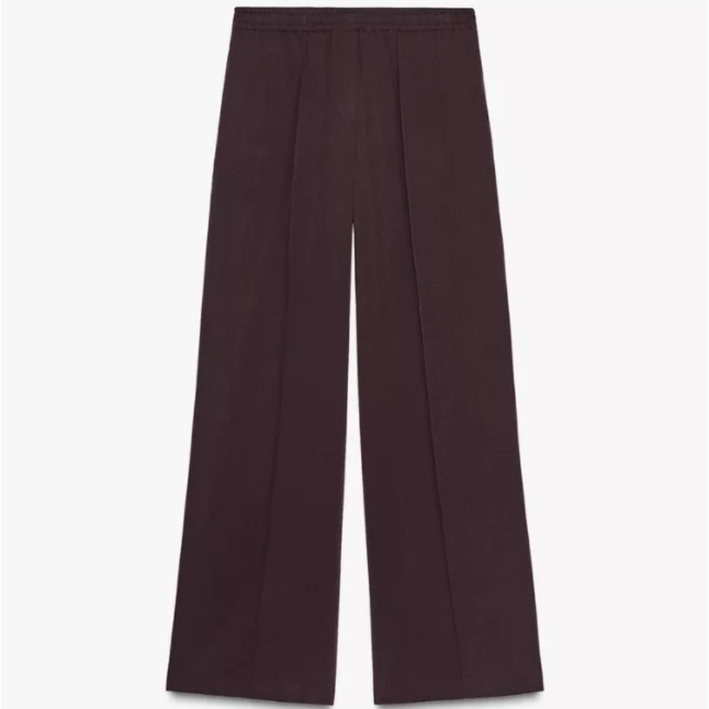 WIDE LEG SEAM PANTS